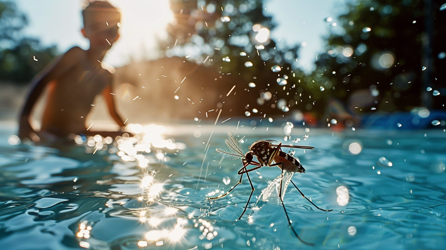 moustique piscine